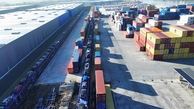 1.Novandi - Arrivée Train Trilogiport_8